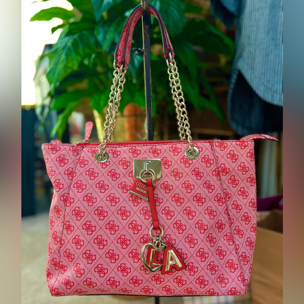 Guess Pink Satchel